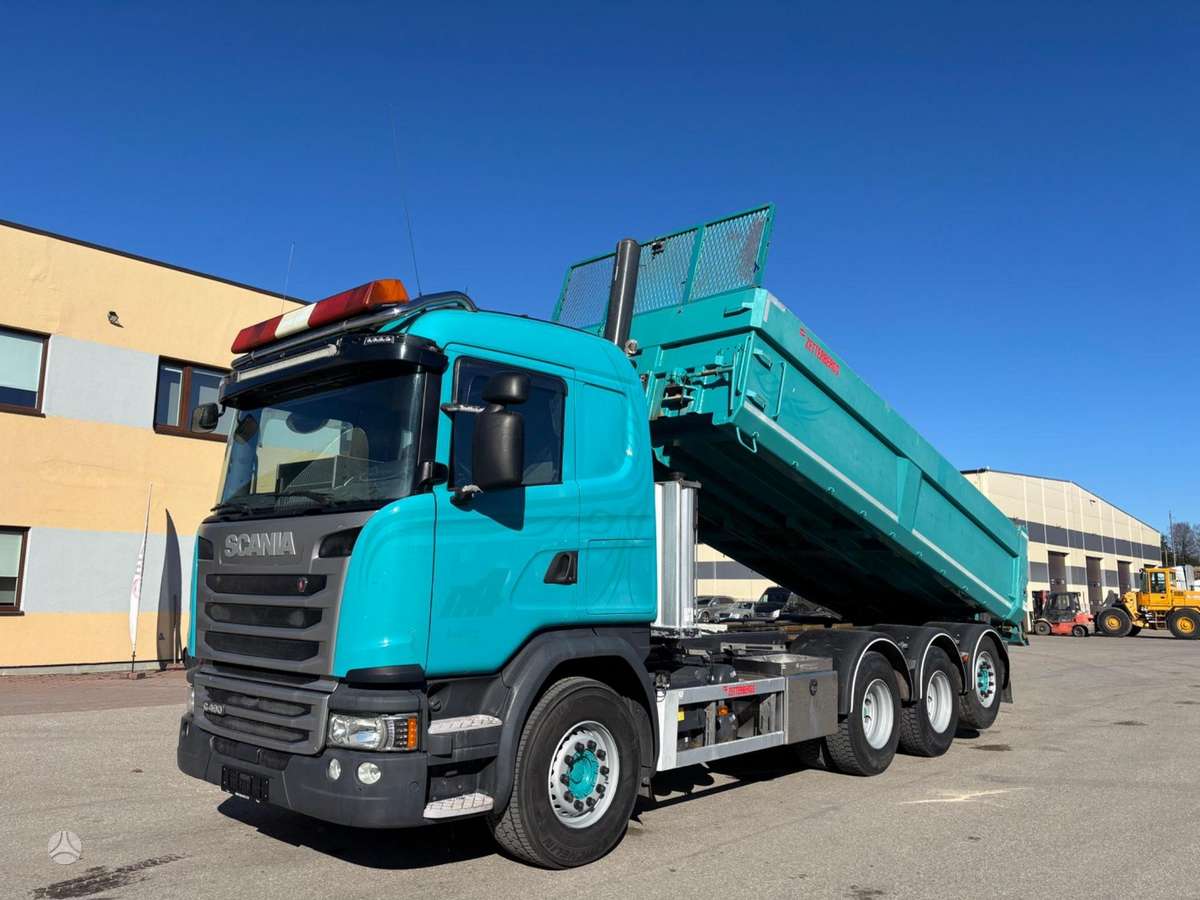 Scania G490, самосвалы