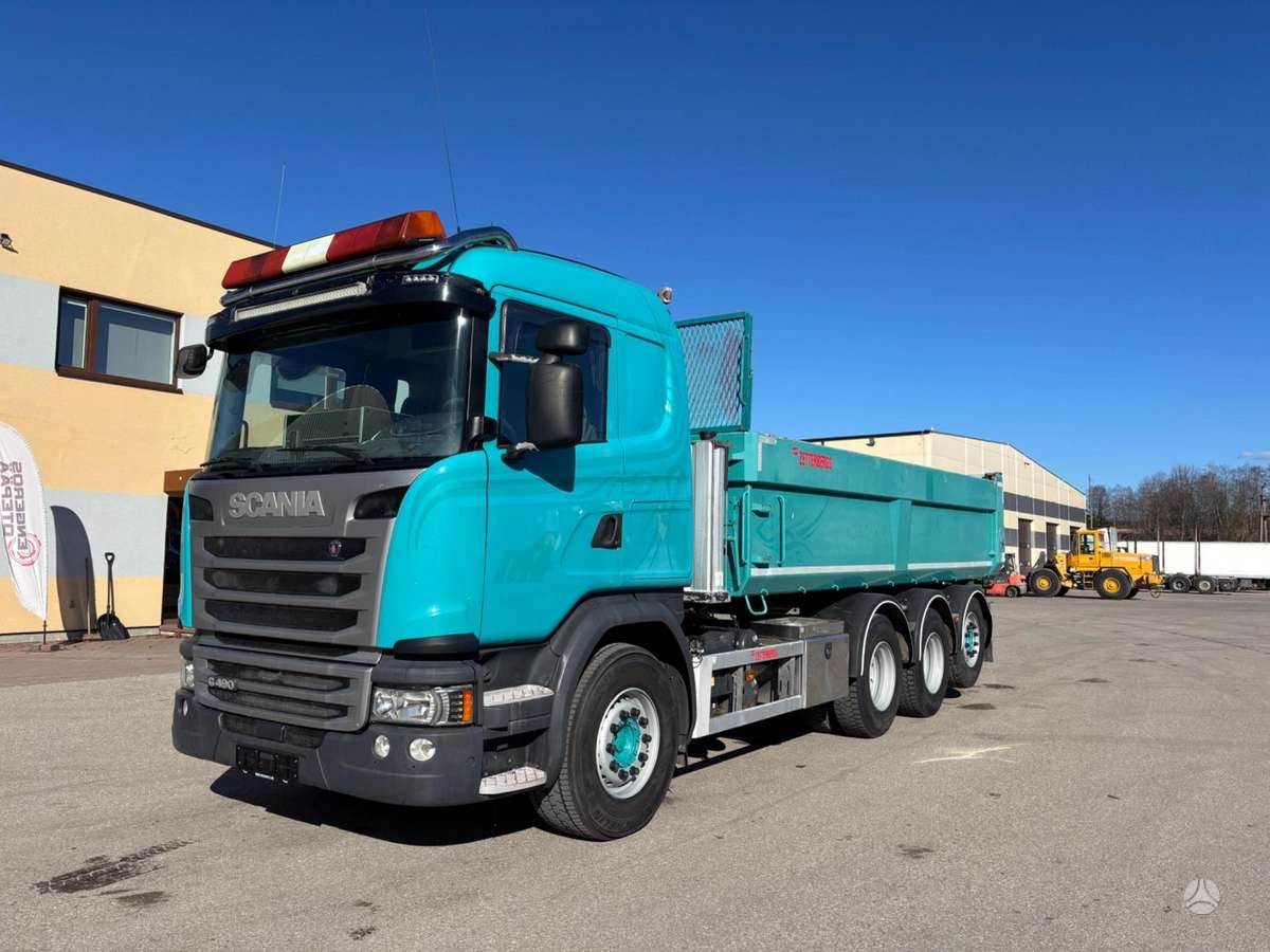 Scania G490, самосвалы
