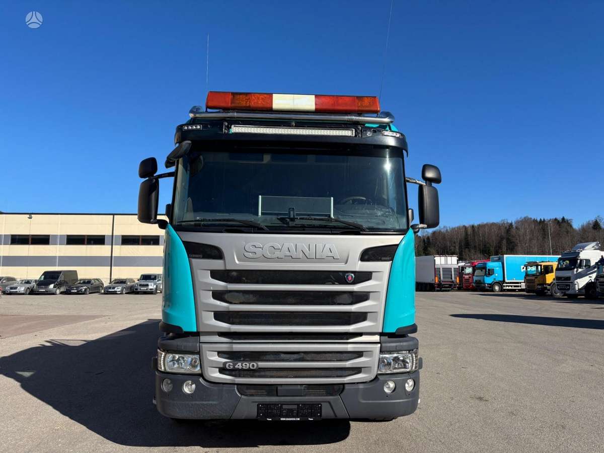 Scania G490, самосвалы