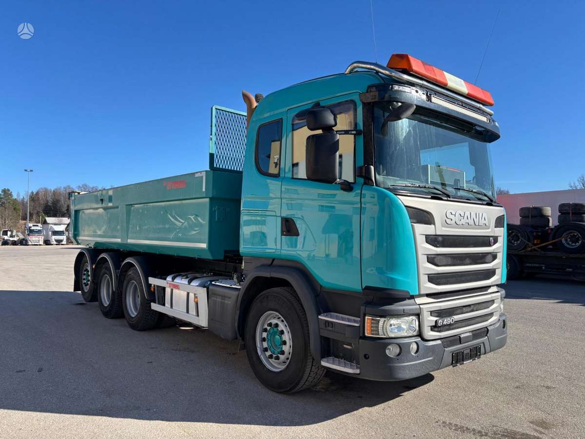 Scania G490, самосвалы