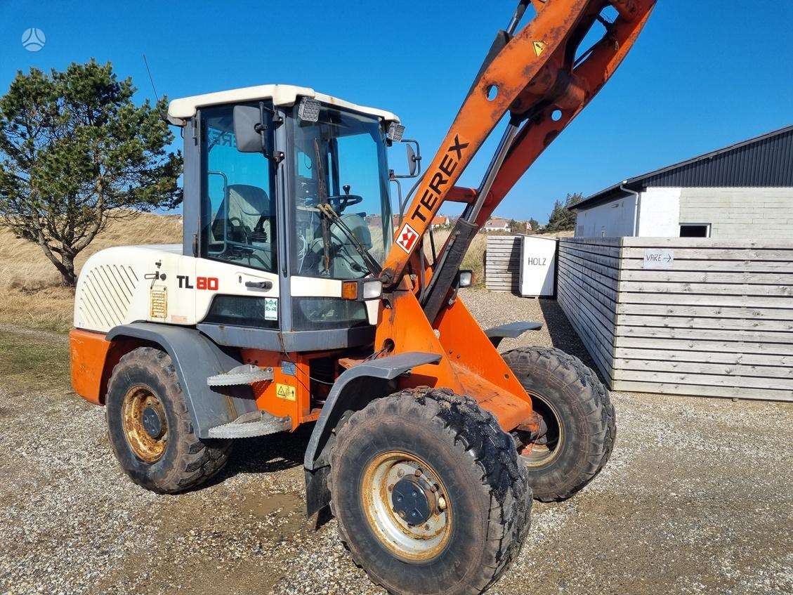Terex TL80, фронтальные погрузчики