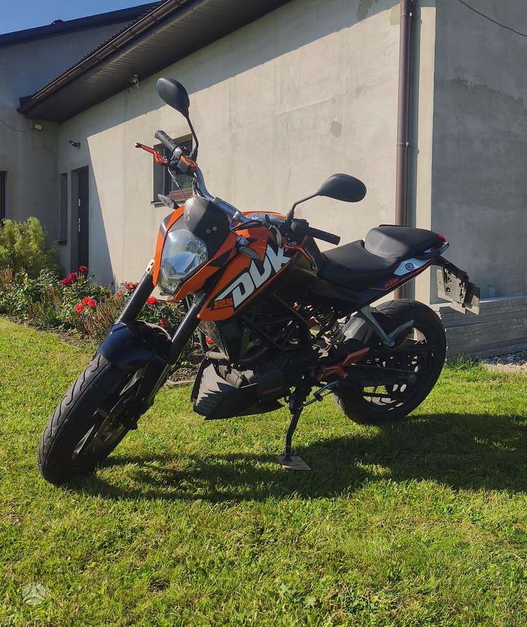 KTM Duke 125cc, street / classic