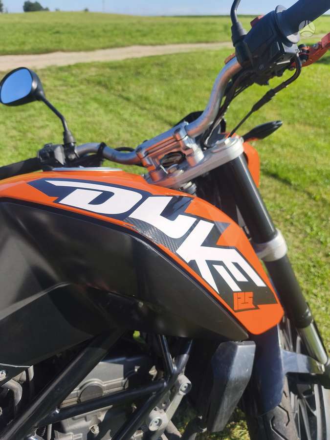 KTM Duke 125cc, street / classic