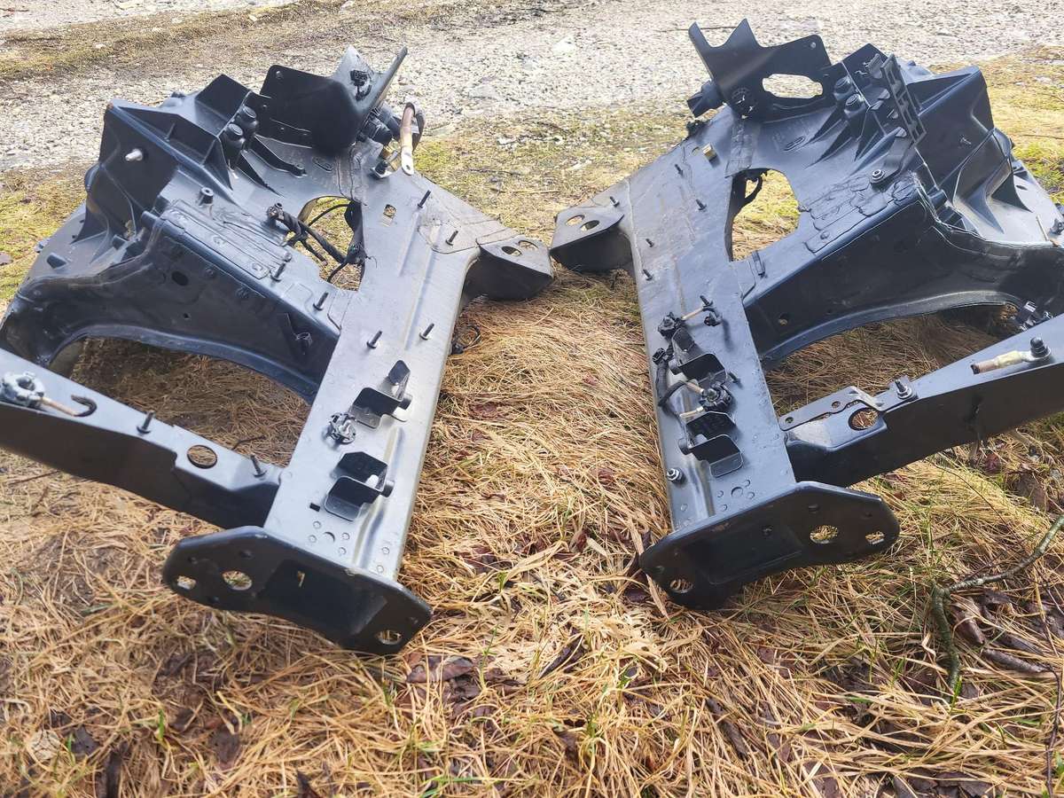 Audi e-tron frame rails (fornt, rear)