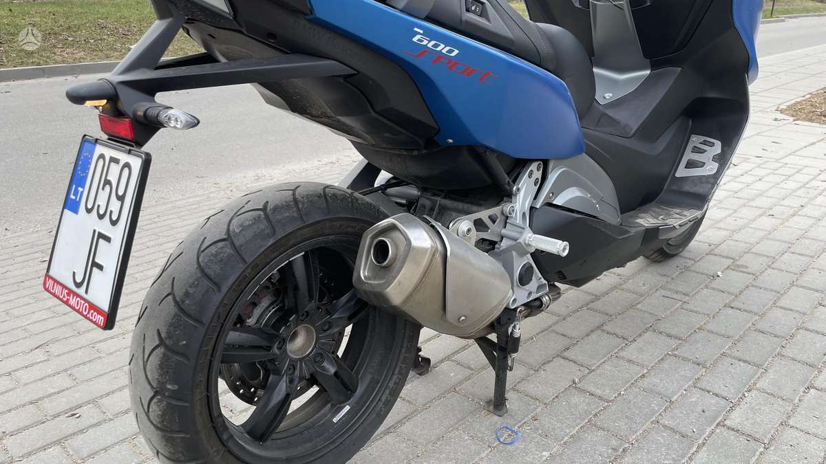 BMW C 600 650cc, scooters / mopeds