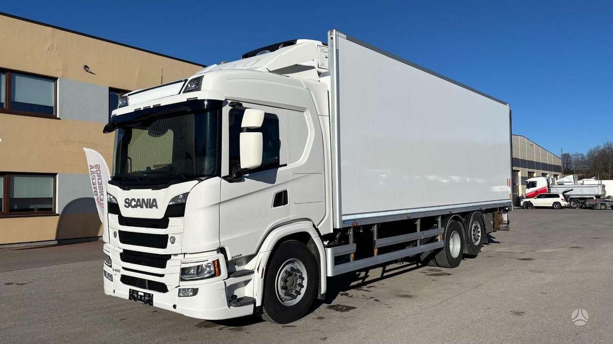 Scania G450, refrigerated trucks