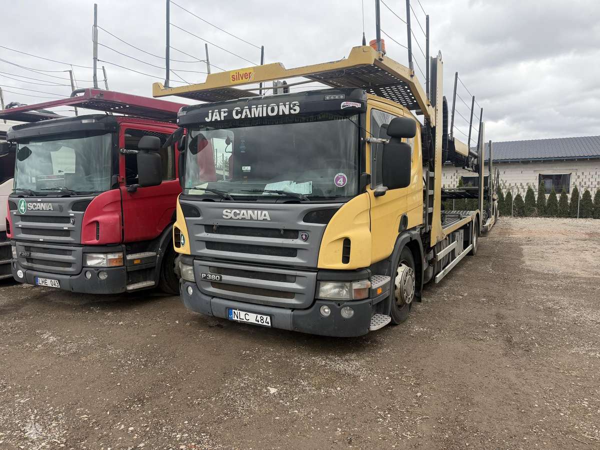 Scania P380, auto transporters