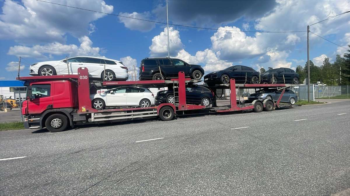 Scania P380, auto transporters