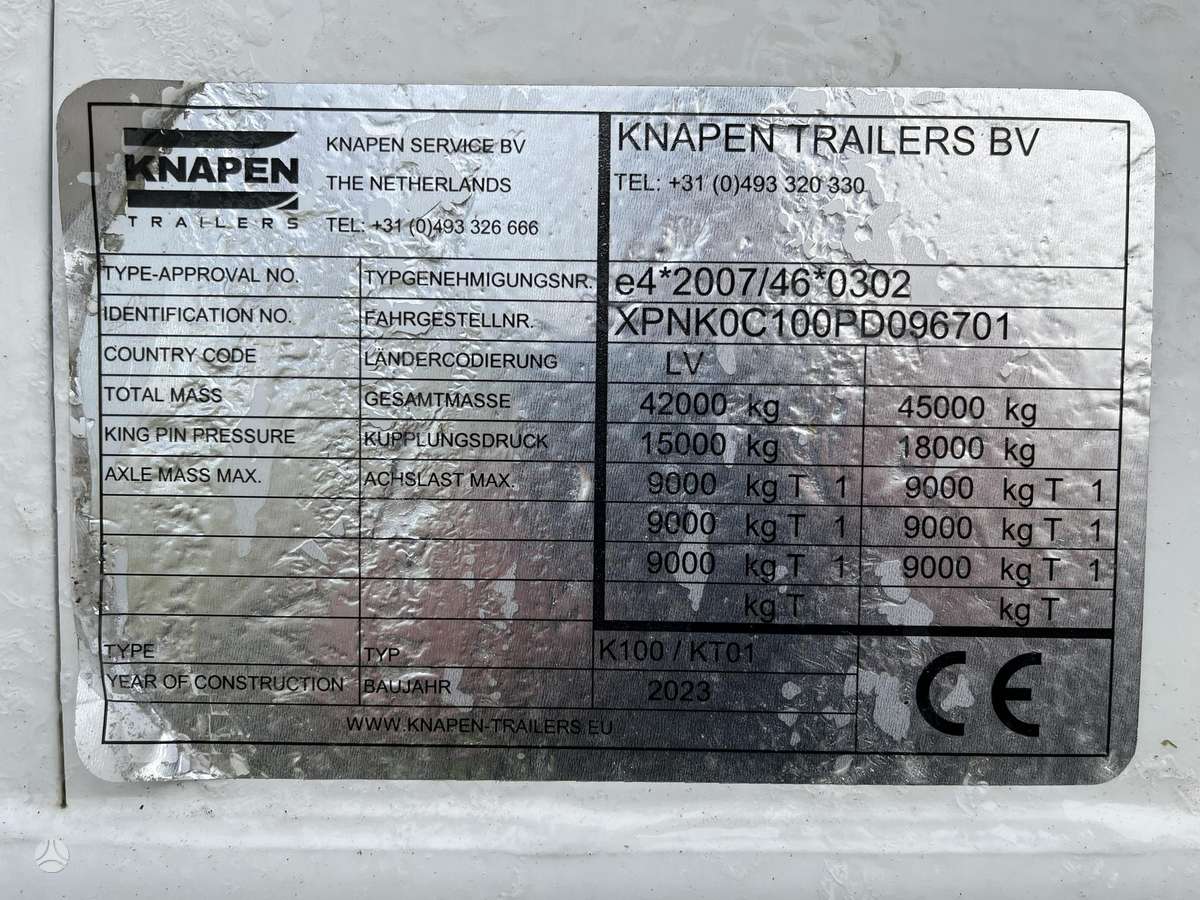 Knapen HDX, with moving floor