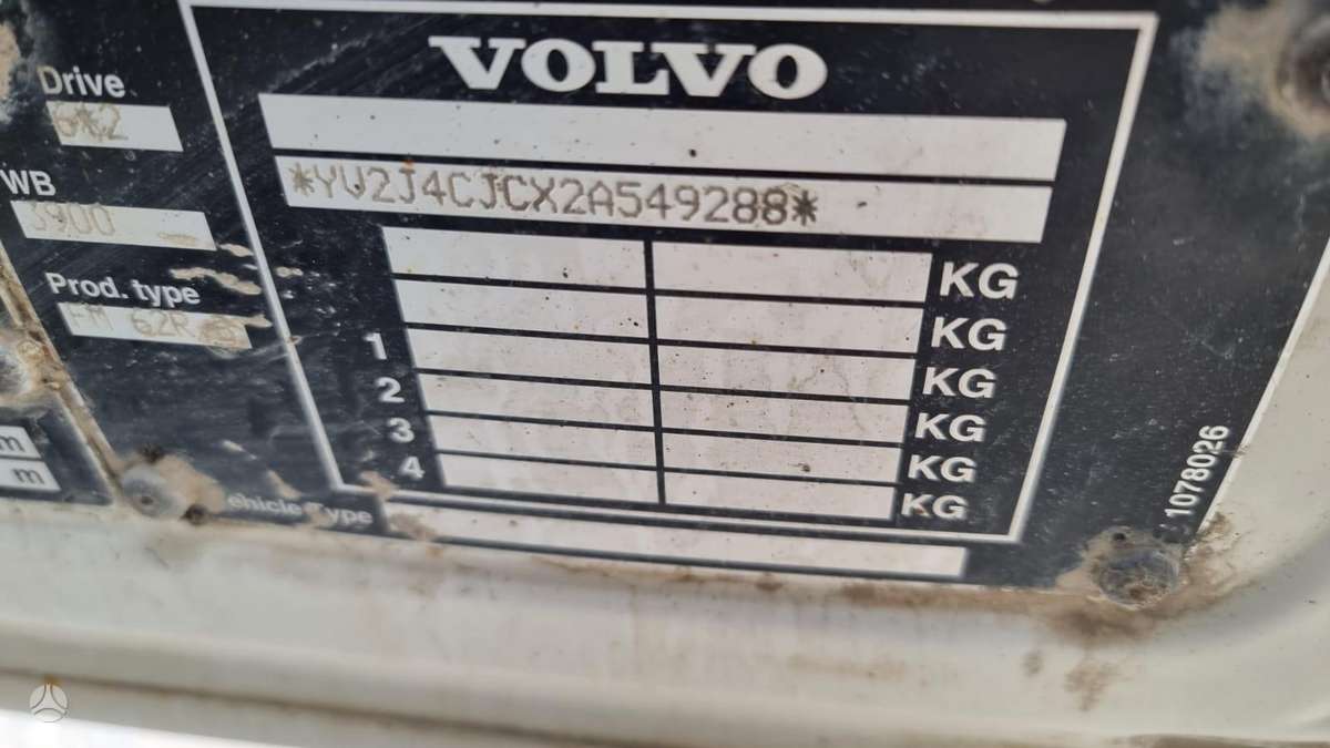 Volvo FM 9, betonvežiai