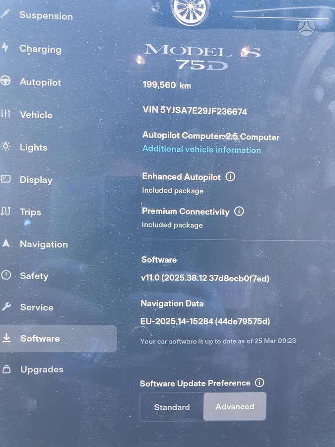 Tesla Model S, 75 кВт·ч, Седан