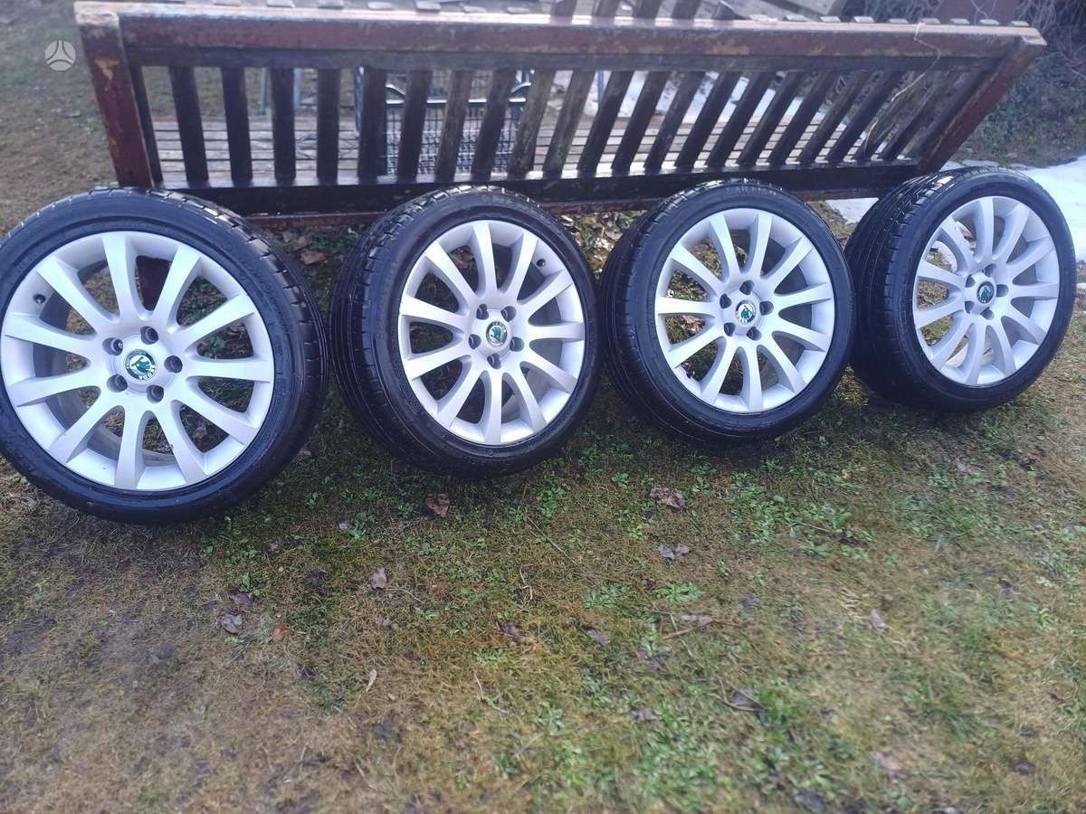 Skoda Superb, light alloy, R17