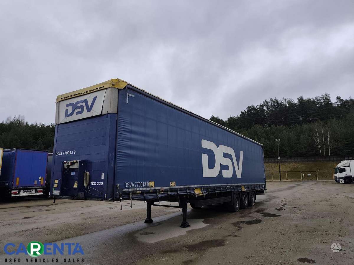 Schmitz SCS 24 Mega, užuolaidinės / tentinės
