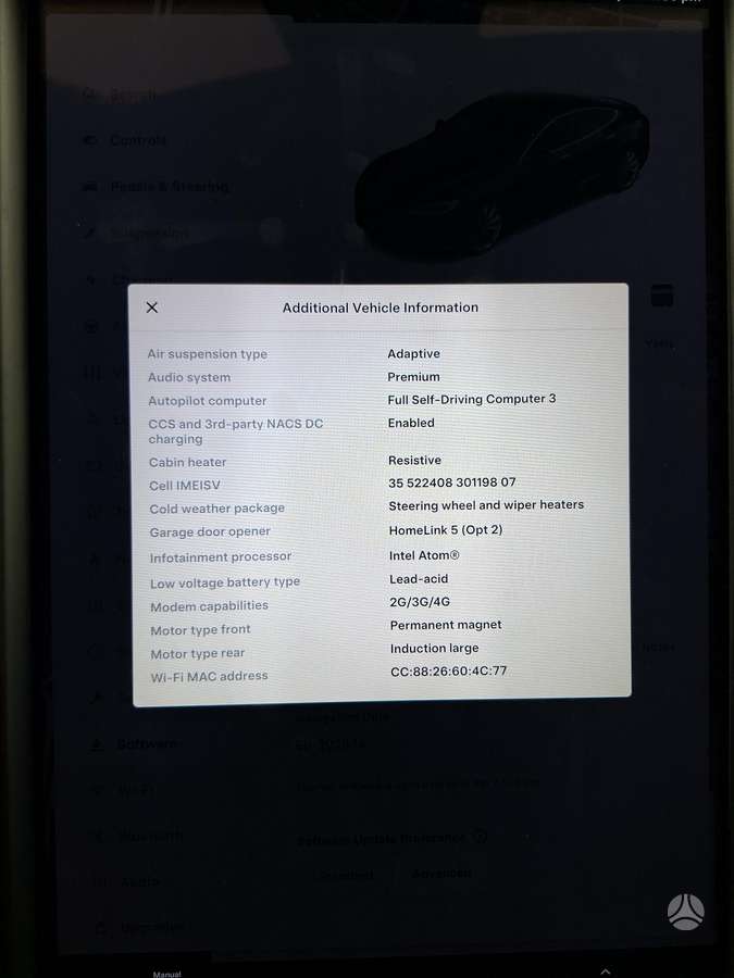 Tesla Model S, 100 кВт·ч, Хэтчбек