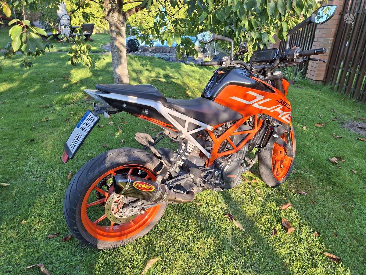 KTM Duke 390cc, street / classic