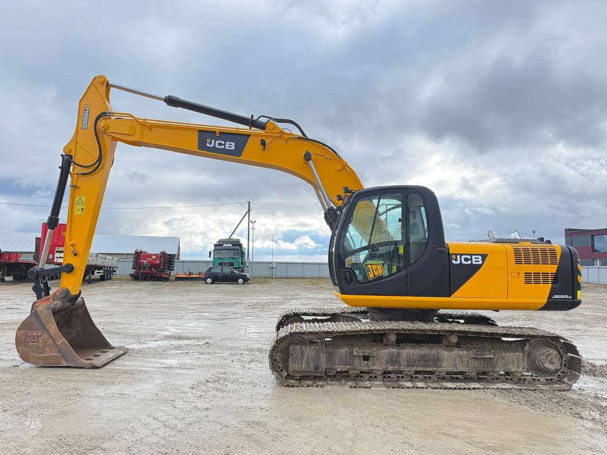 JCB JS 220 LC, экскаваторы