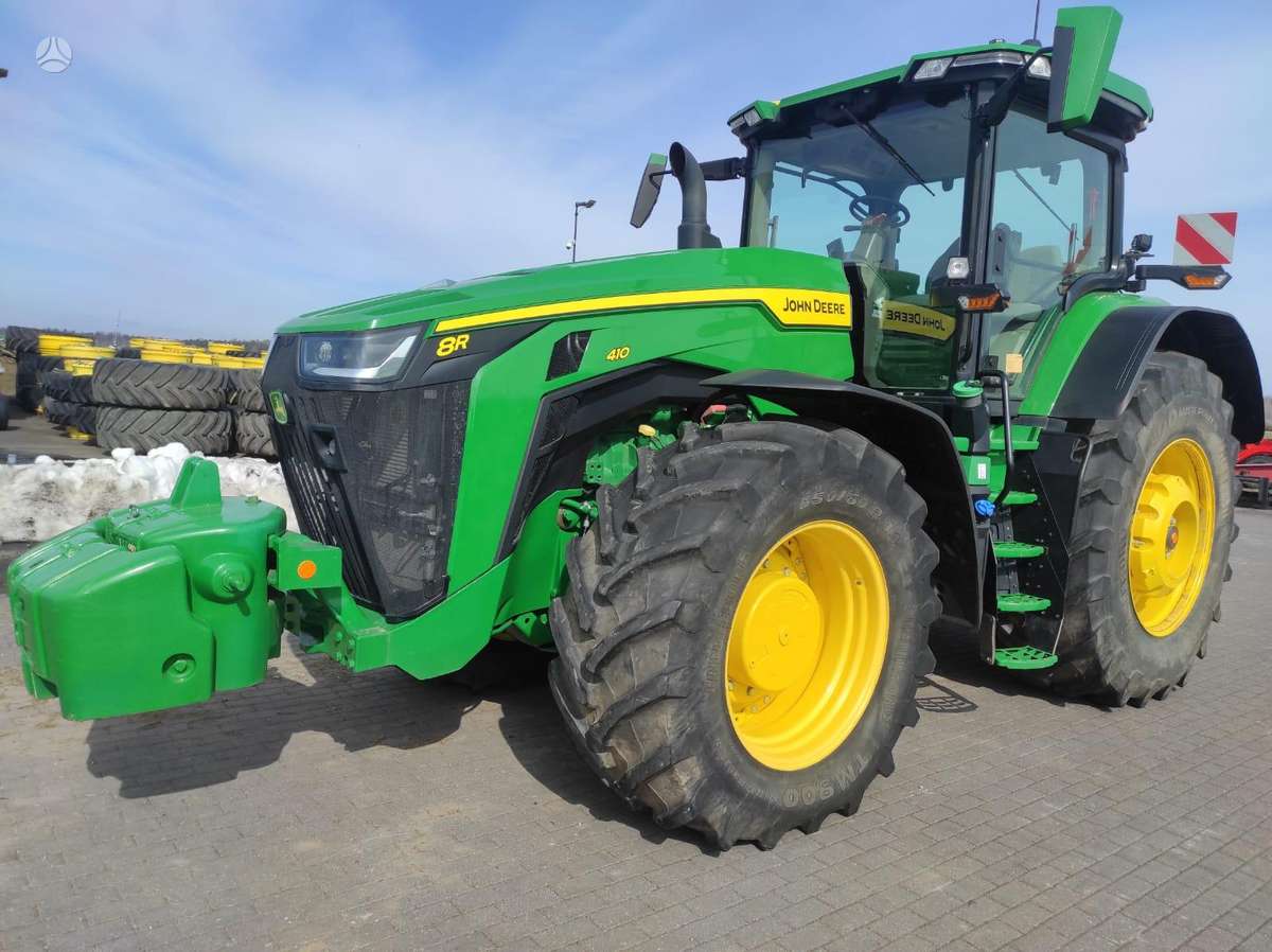John Deere 8R410, тракторы