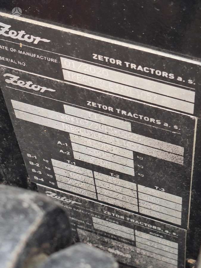 Zetor Major CL 80, tractors