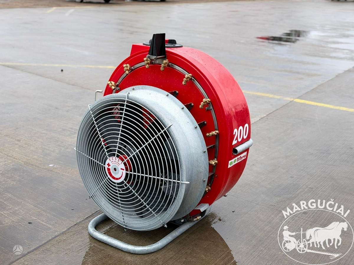 Tifone ECO Mini, 200 ltr, purkštuvai