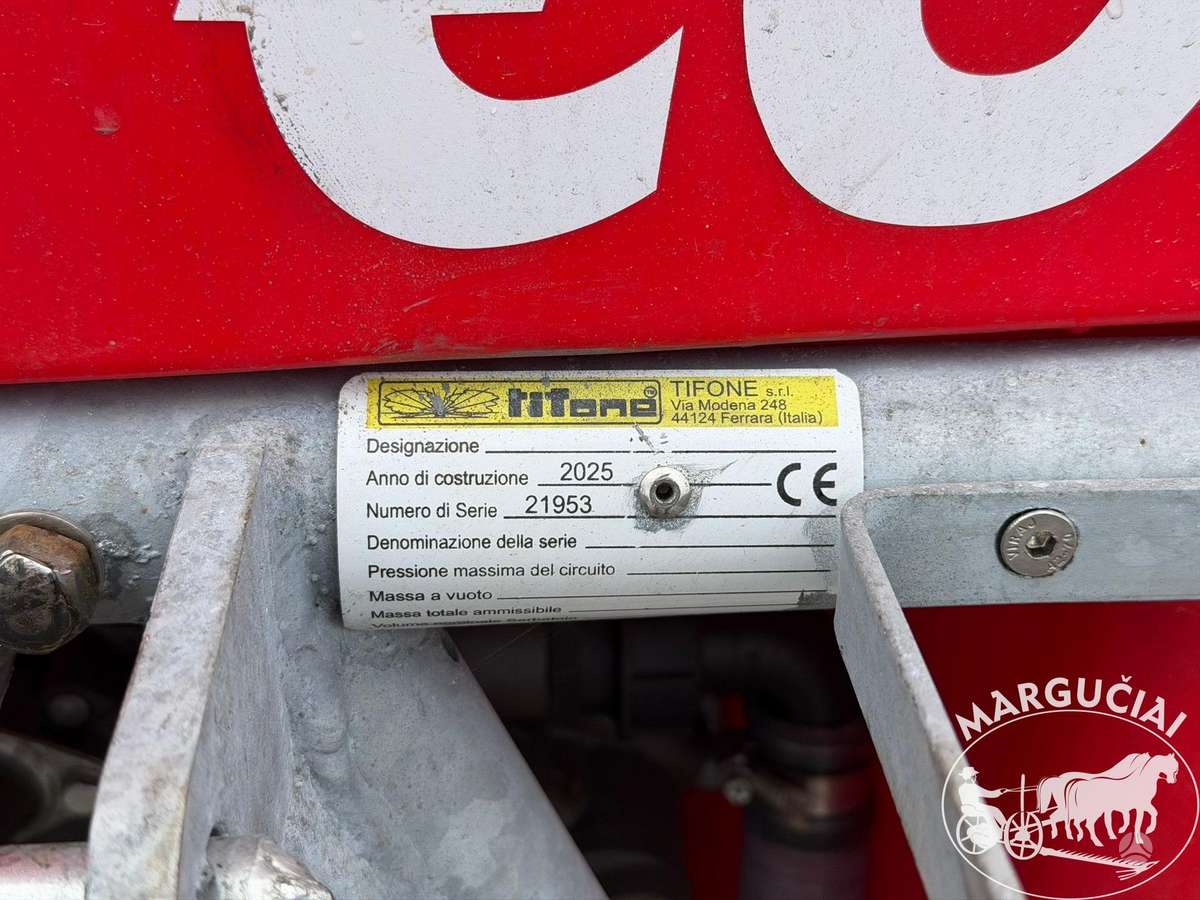 Tifone ECO Mini, 200 ltr, sprayers