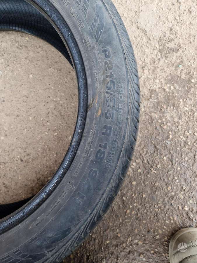 Continental, всесезонные 215/55 R18