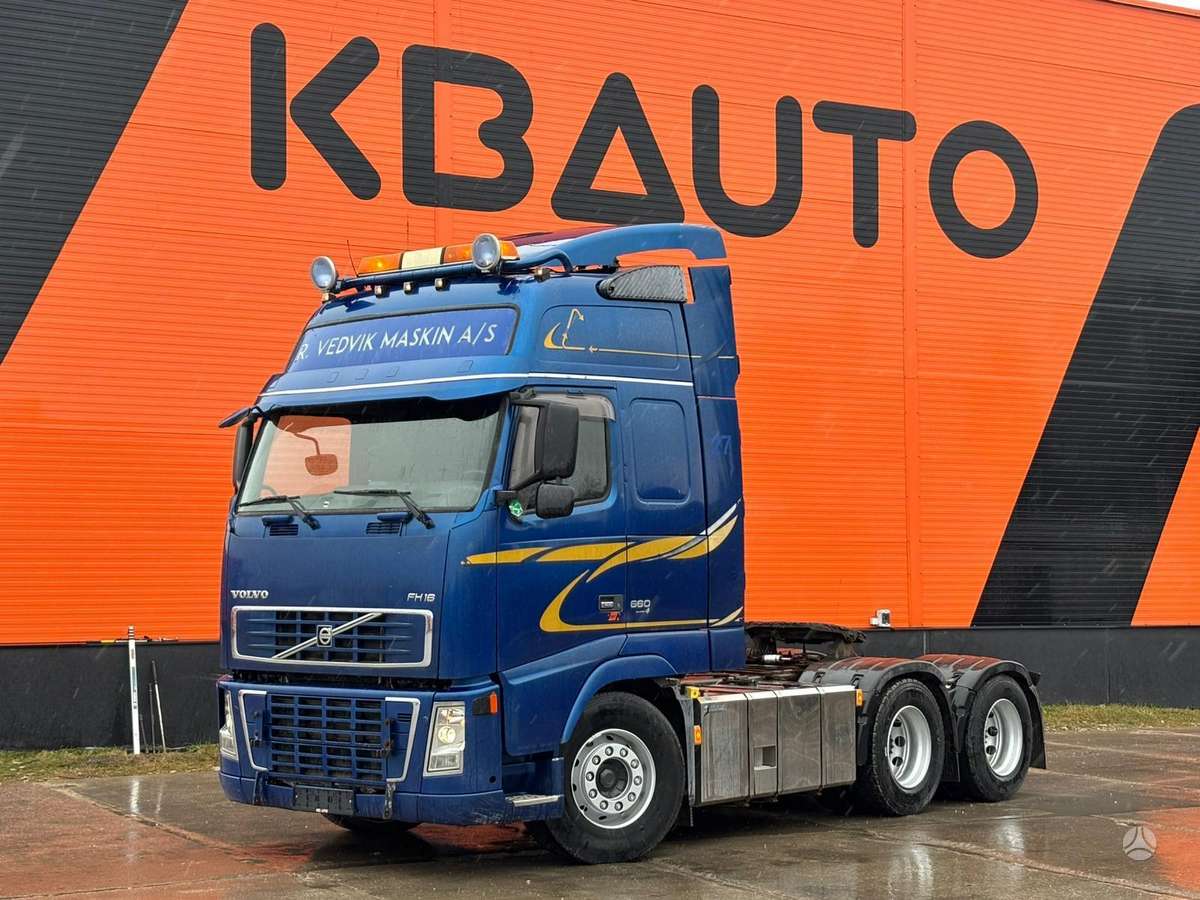 Volvo FH 16 660 6x4, single sleeper