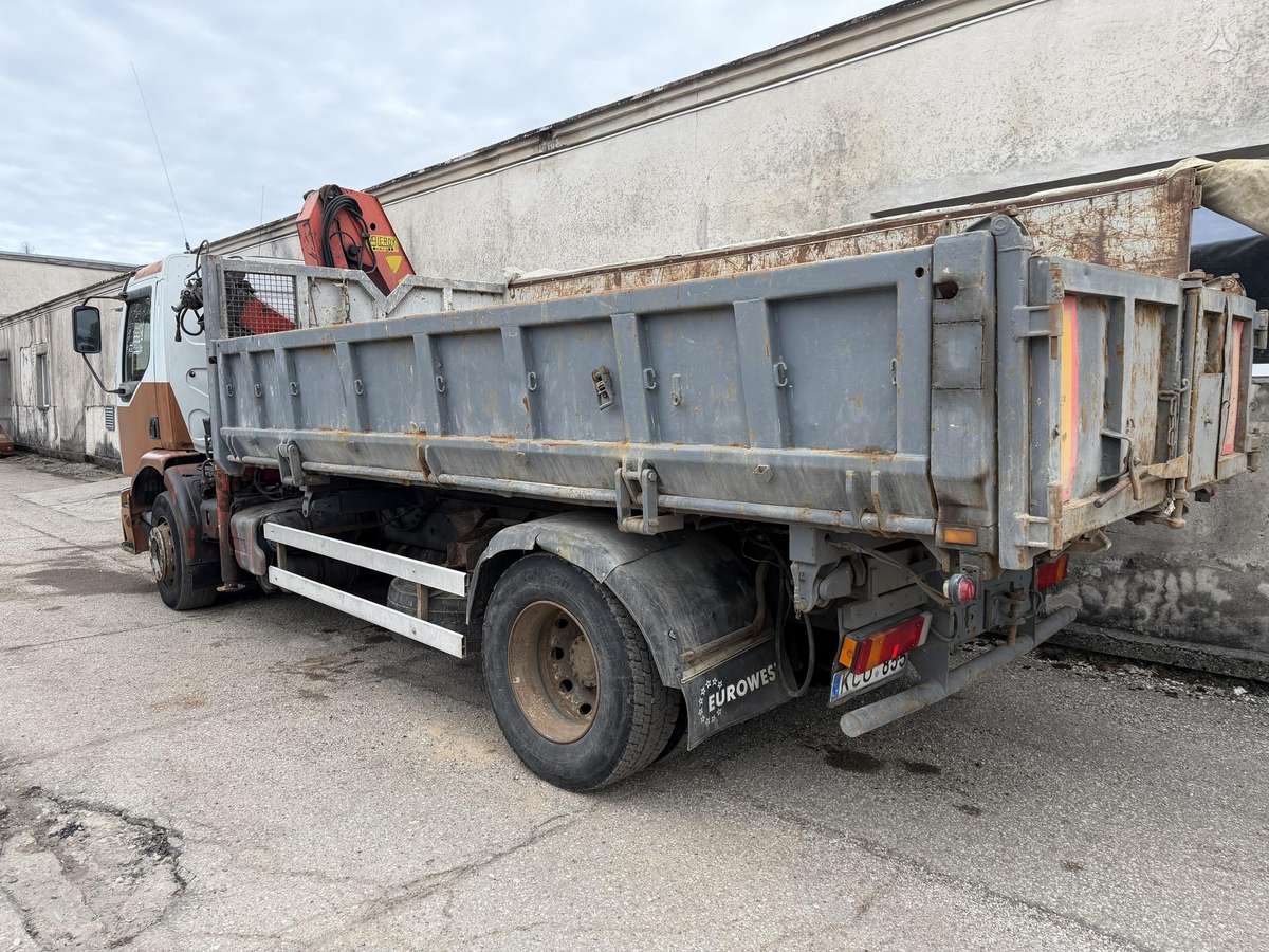 Renault Premium 270.22, dumpers with crane
