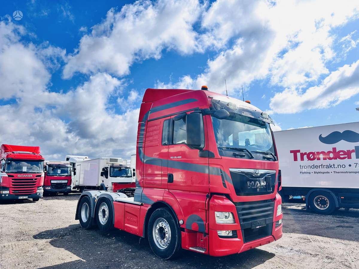MAN TGX 26.460 6x2, double sleeper