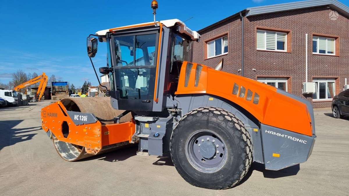 Hamm HC 120i, вибромашины