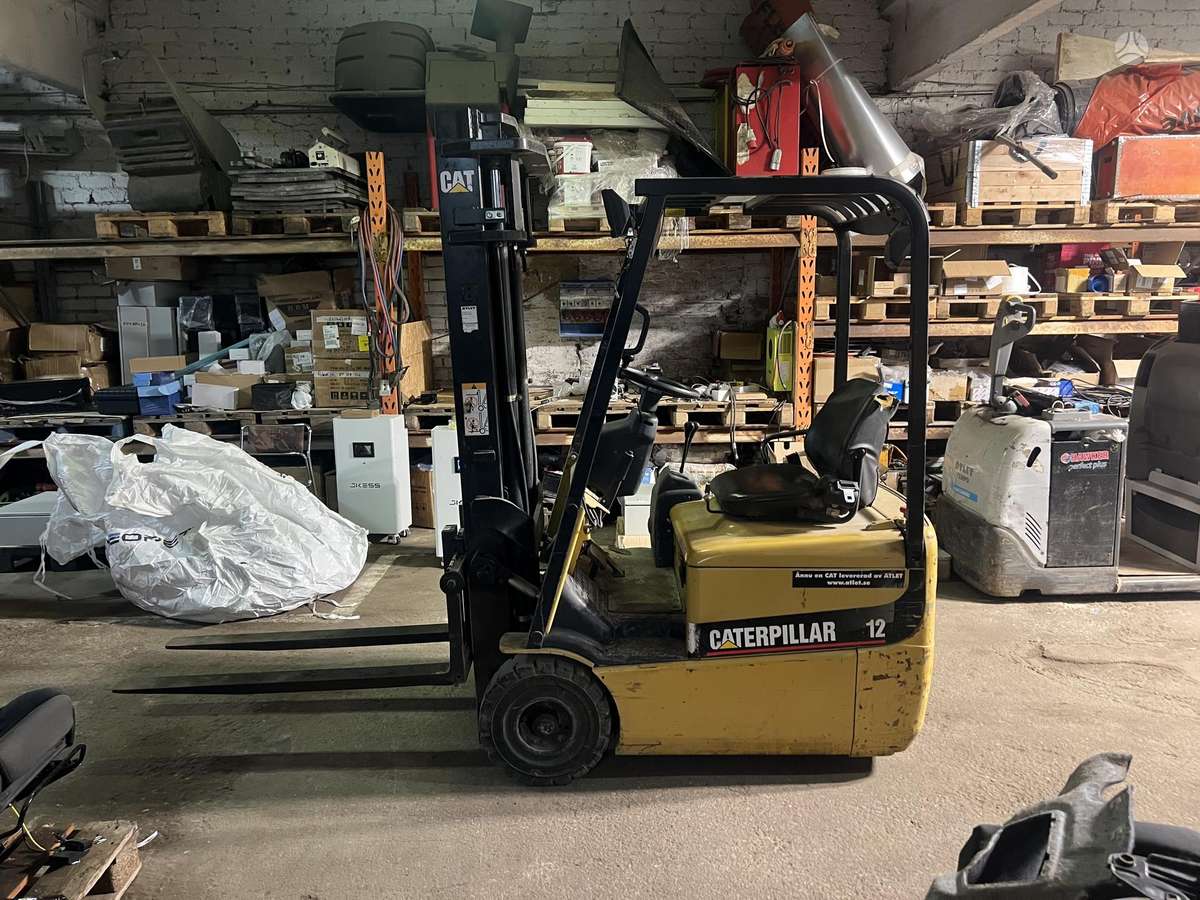 Cat E12 Li-ion, forklifts