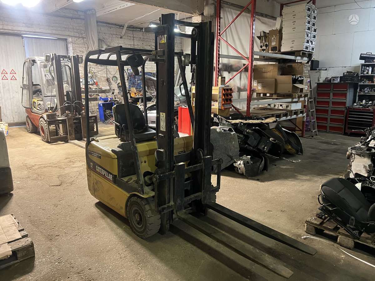 Cat E12 Li-ion, forklifts