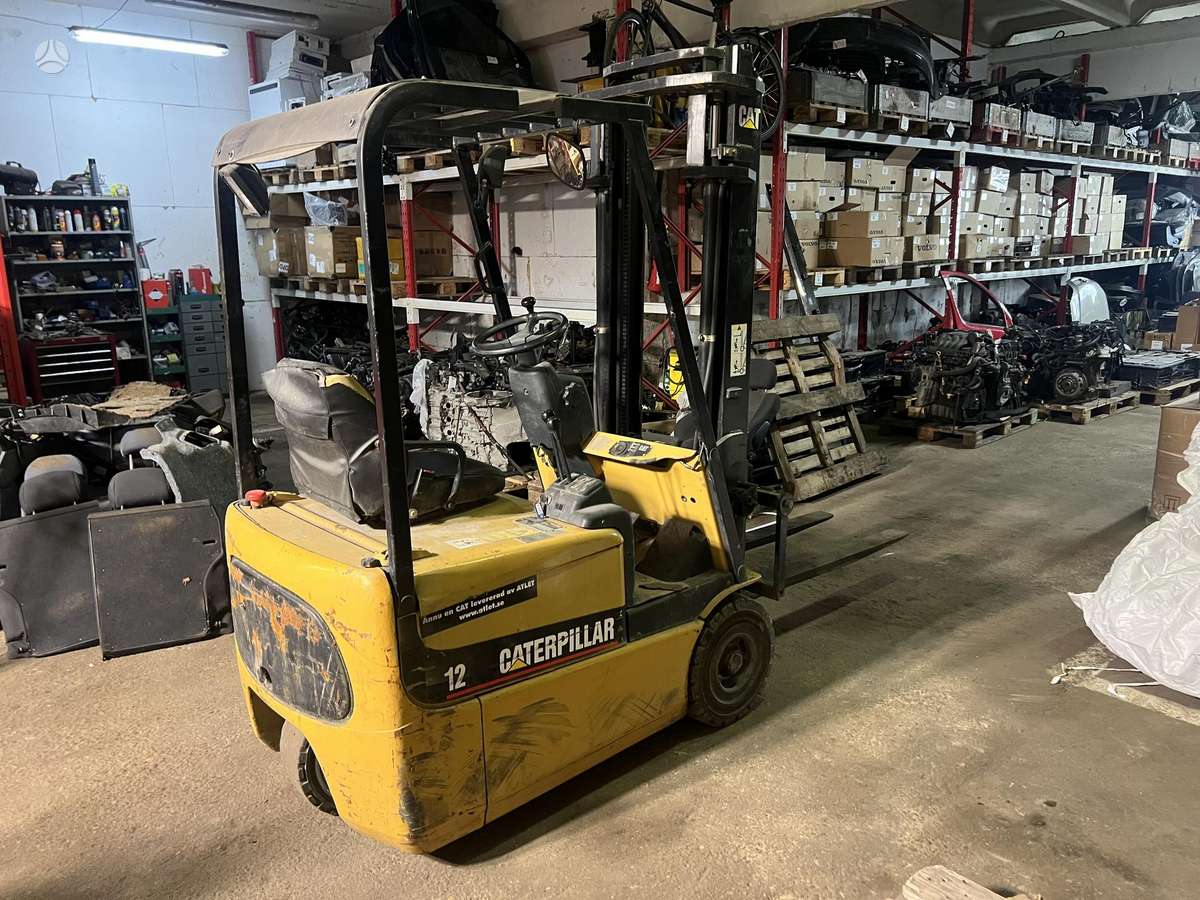 Cat E12 Li-ion, forklifts