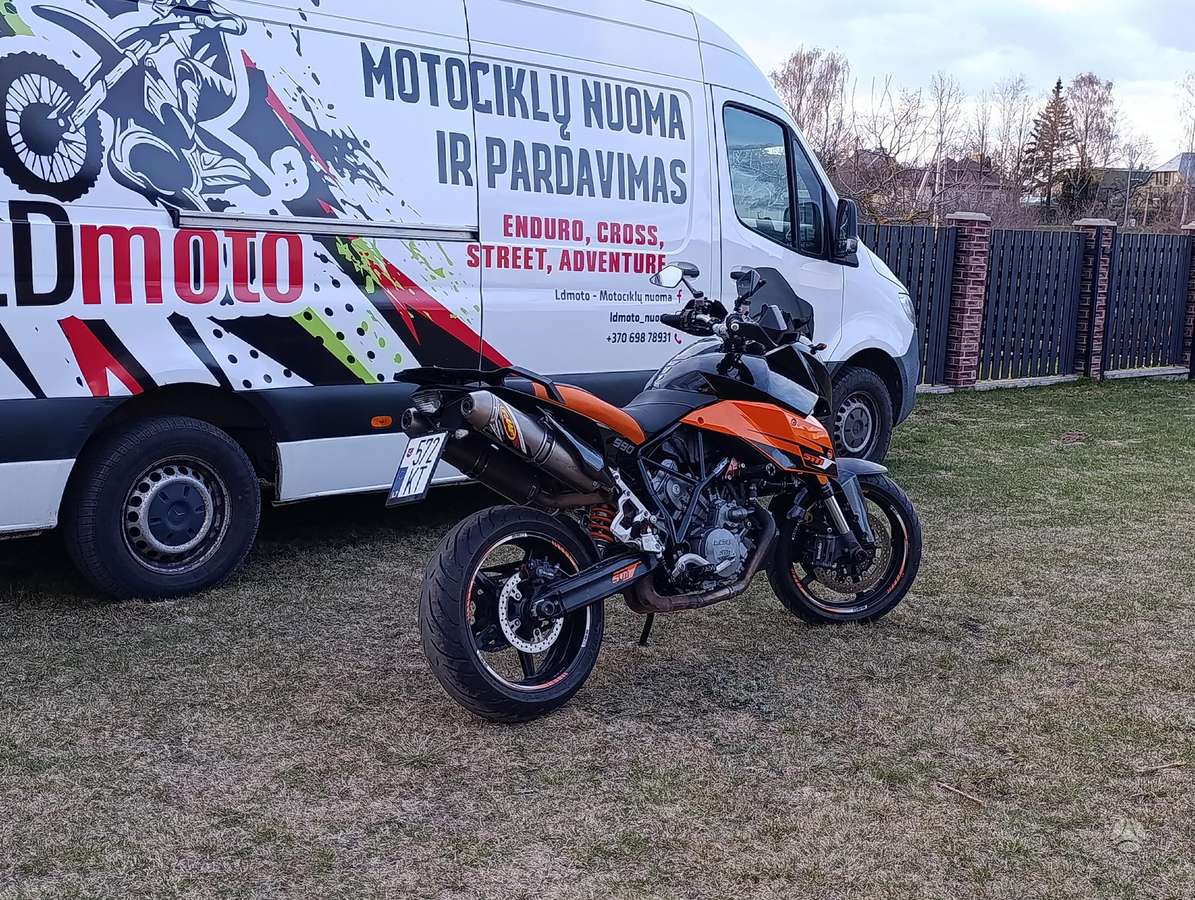KTM SMT 990cc, supermoto