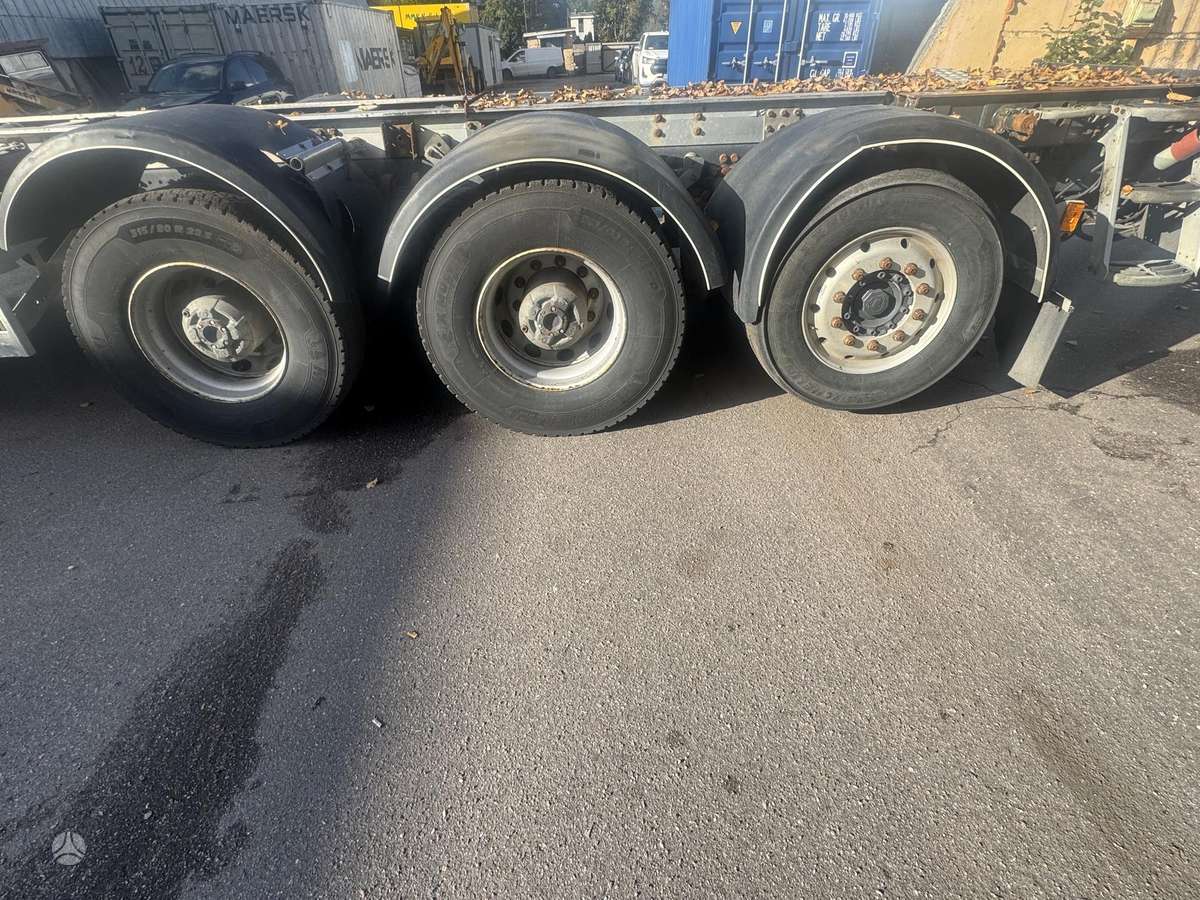 Scania R650, шасси
