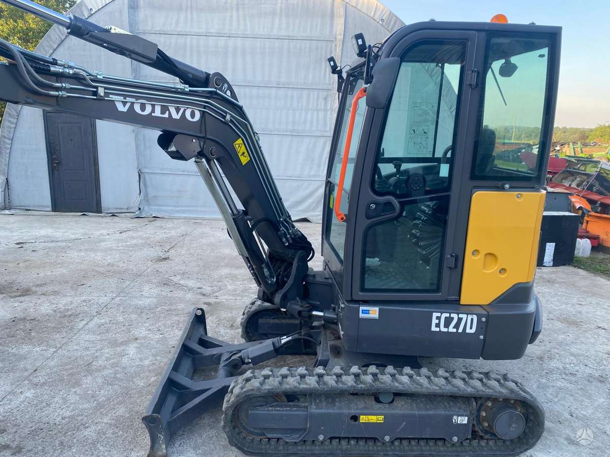 Volvo EC 27 D, mini excavator