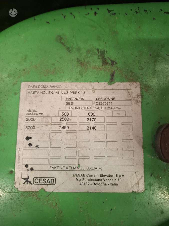 Cesab M325, вилочные погрузчики