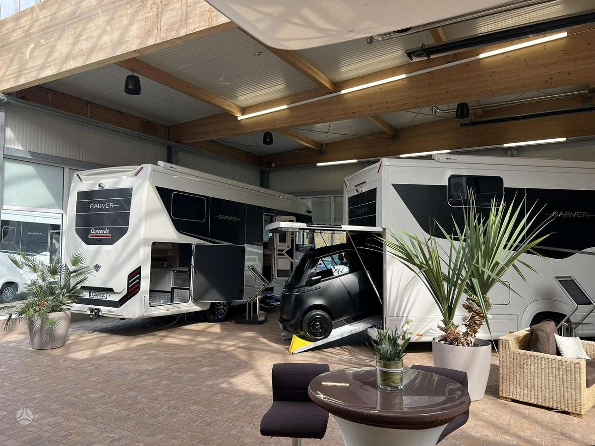 Concorde Visi galimi modeliai, campers