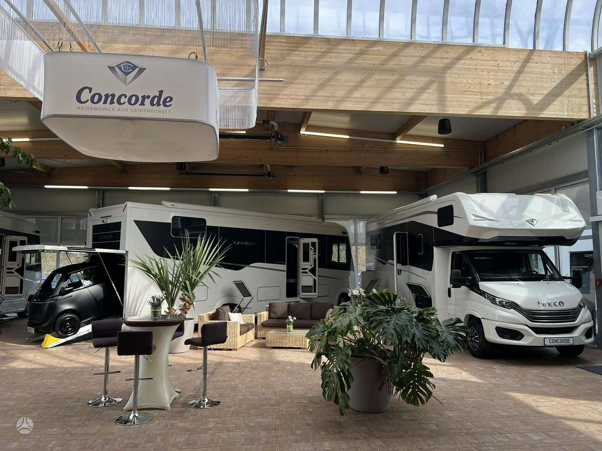 Concorde Visi galimi modeliai, campers