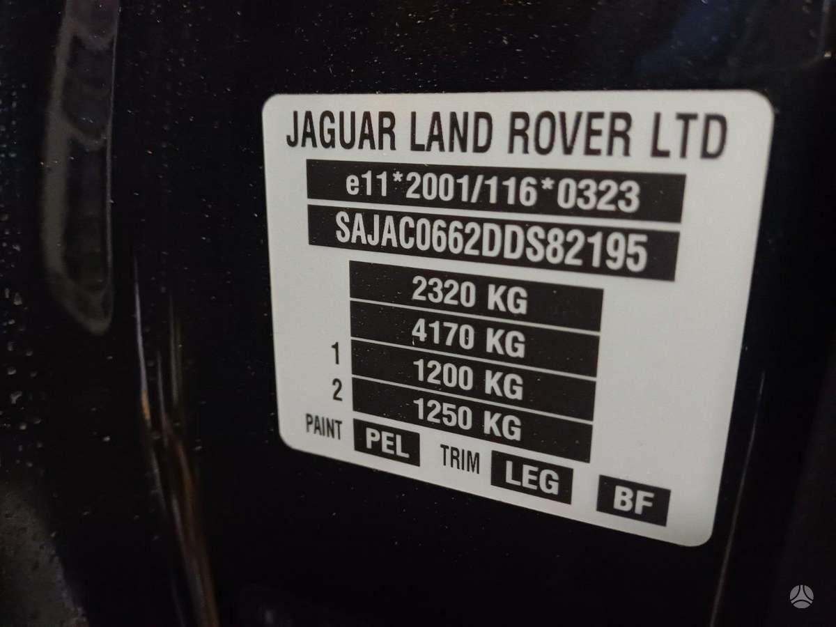 Jaguar XF for parts. Engine code 224dt color code pel