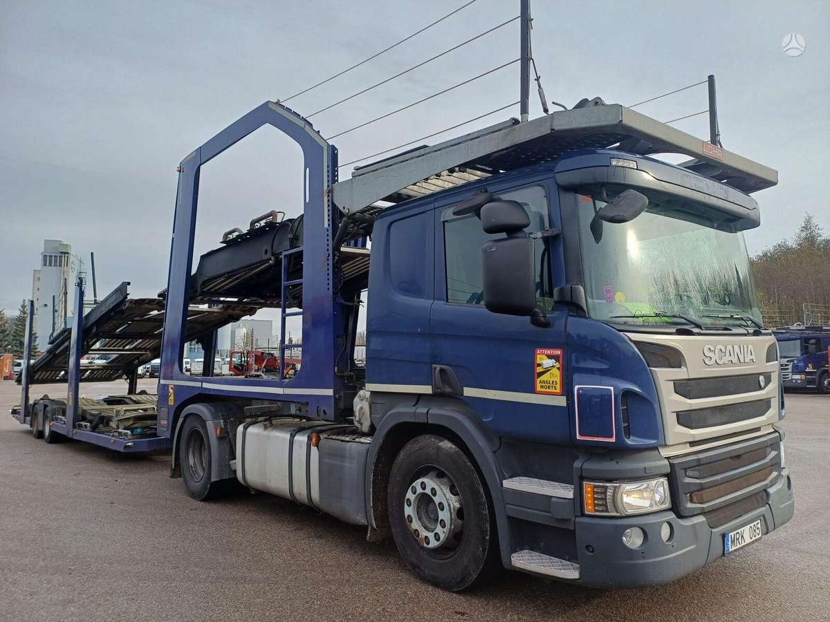 Scania + LOHR 2004, автовозы