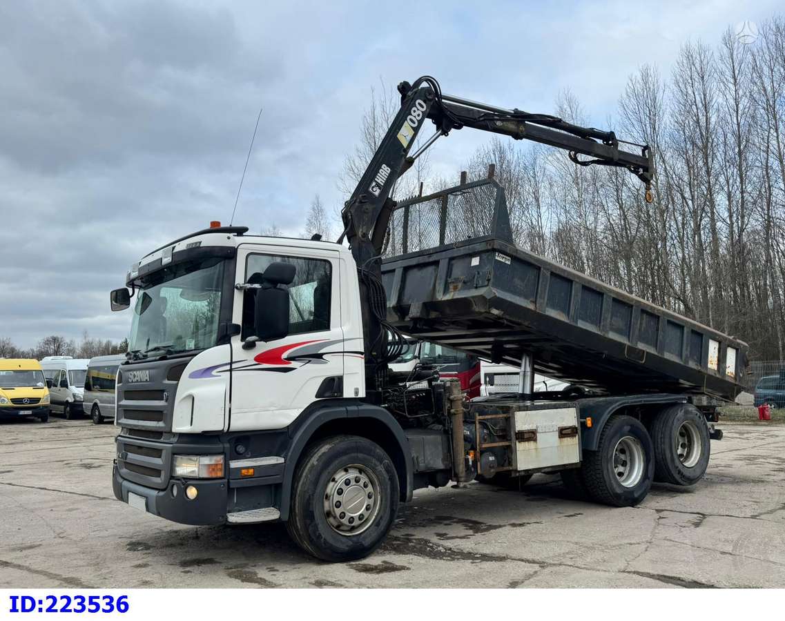 Scania P420 6x2 - 10 tyre - manual, самосвалы