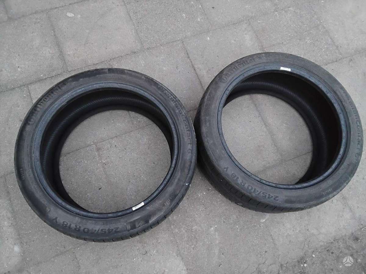 Continental, летние 245/40 R18