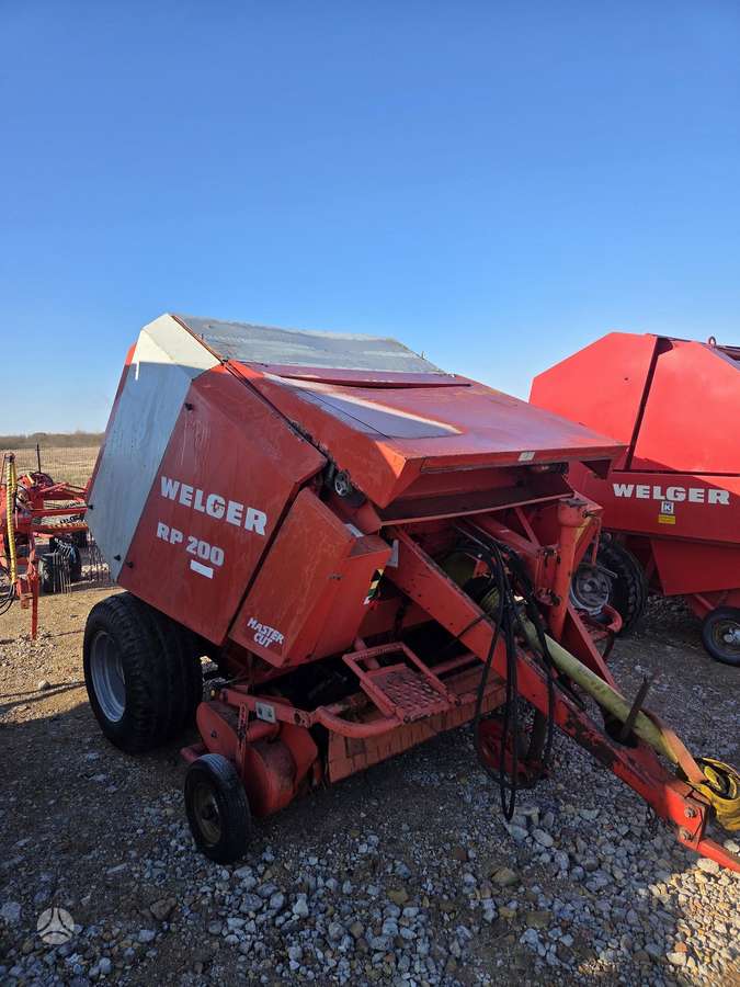 Welger RP200, прессы
