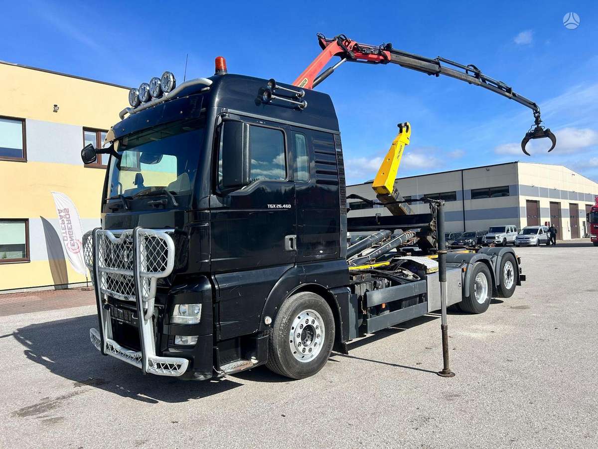 MAN TGS 26.460, su kranu