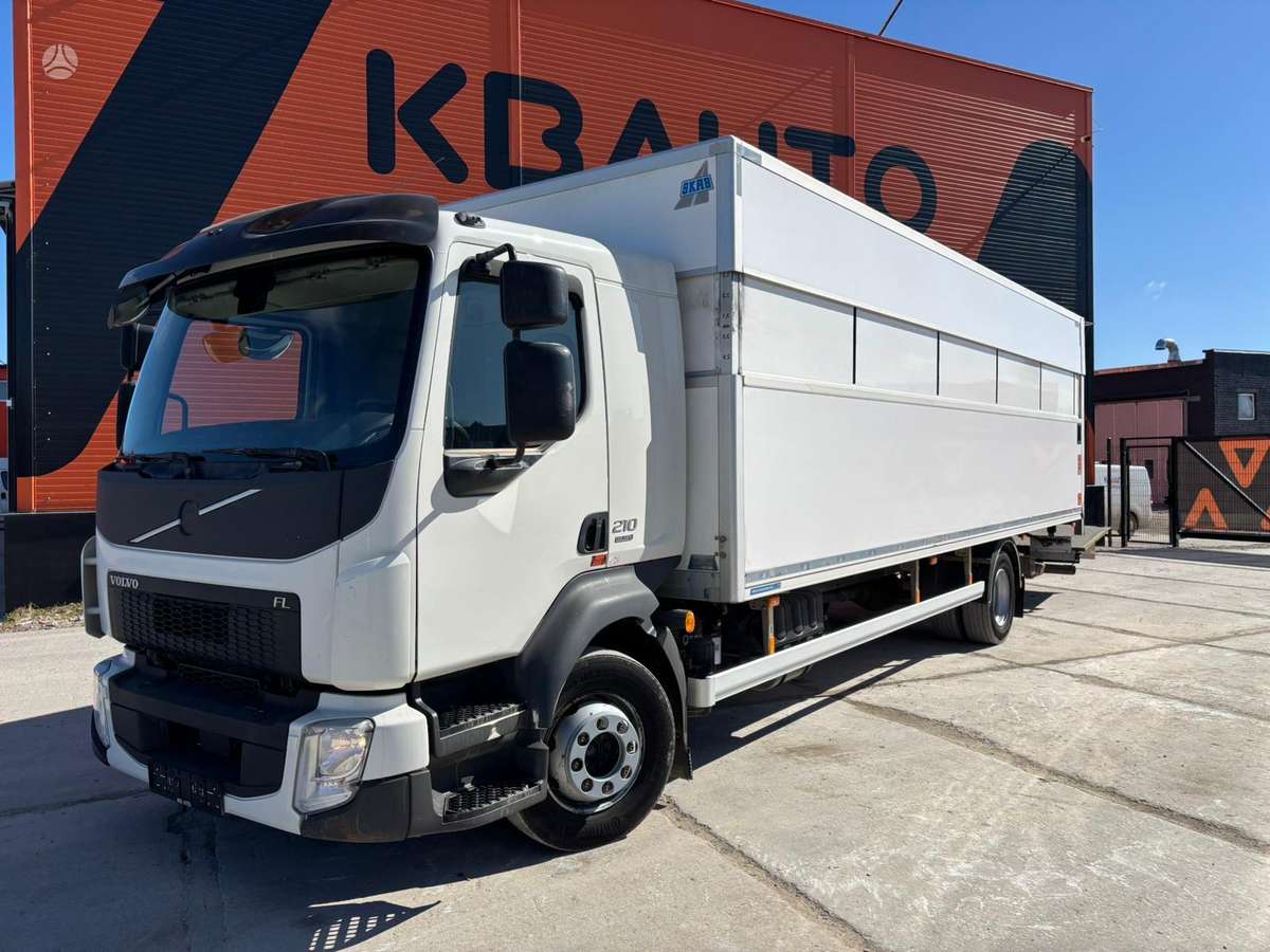 Volvo FL 210 4x2, box trucks / box vans