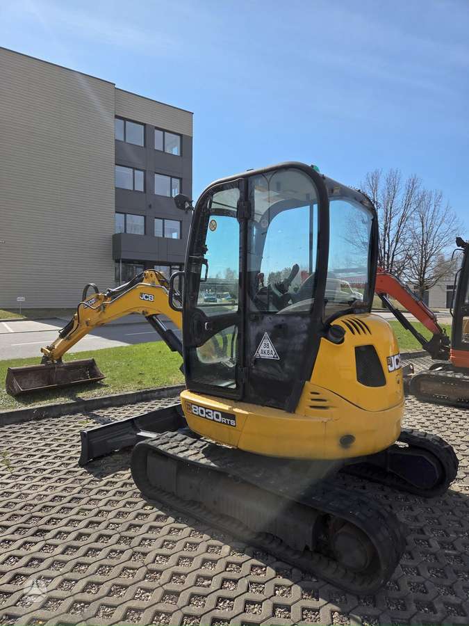 JCB 8030 RTS, мини-экскаваторы