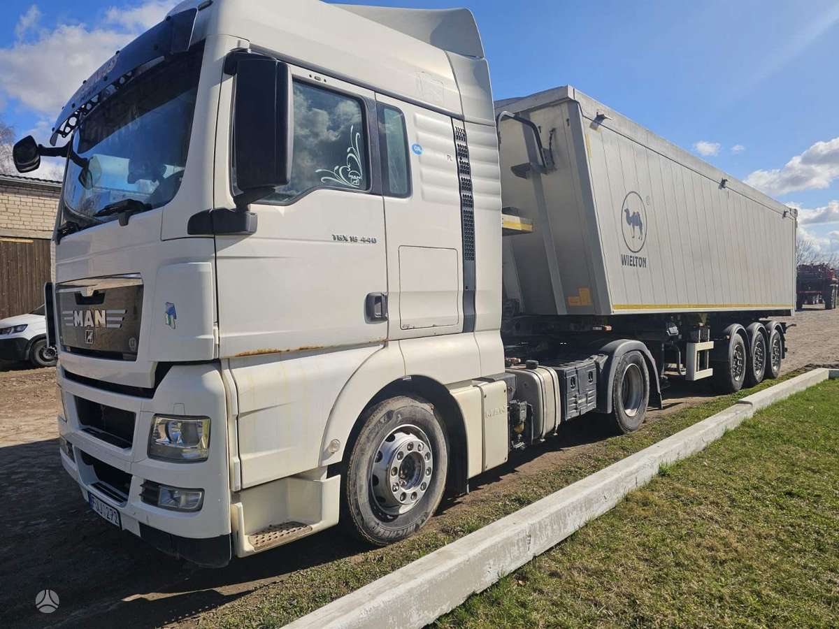 MAN TGX 18.440  NUOMA, 2 miegamosios vietos