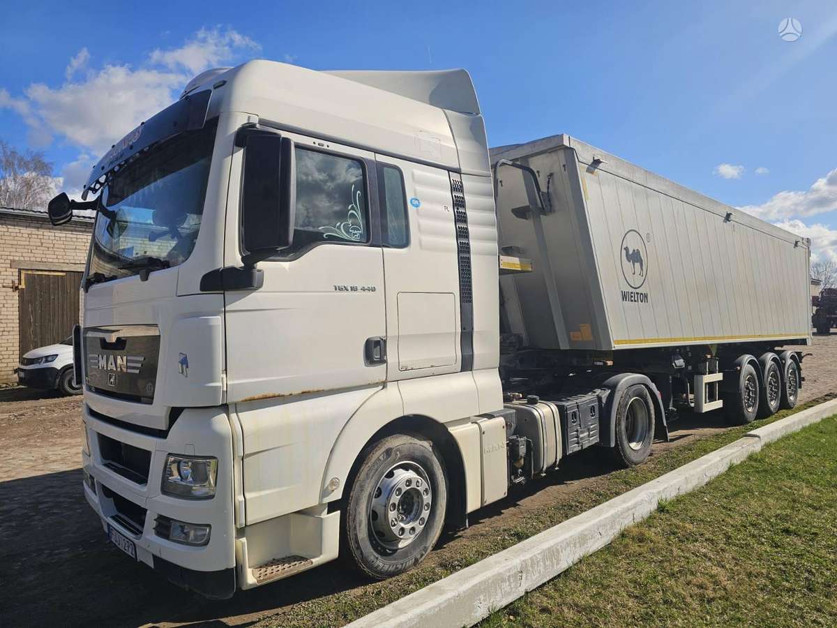 MAN TGX 18.440  NUOMA, 2 miegamosios vietos