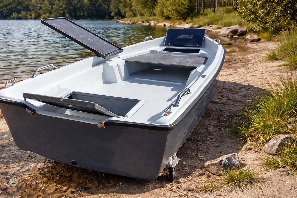 Autoplast Trimaranas, plastikinės valtys