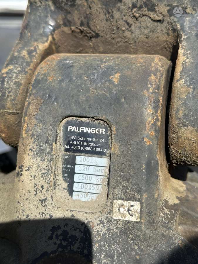 Palfinger 4.5T SU ROTATORIUMI, greiferi